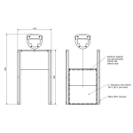 ChickSafe Advance - automatinis vištidės durų atidarytuvas su durelėmis